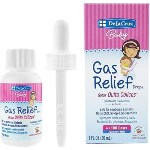 Gas Drops for Babies - Quita Cólicos Infant Gas Relief Drops with Simethicone - Safe Colic Drops for Newborns 1 FL. OZ. (30 mL)
