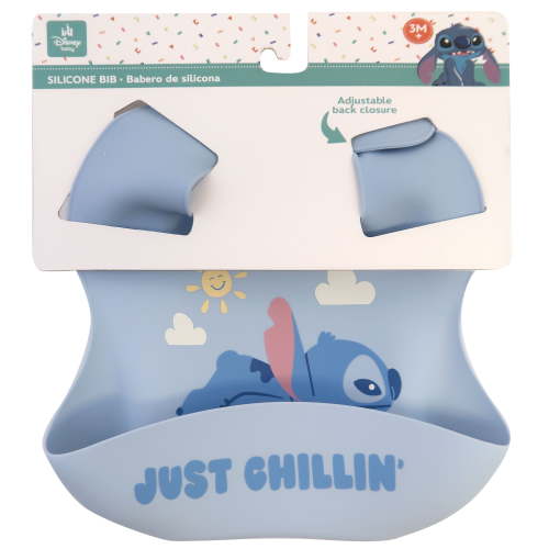 Disney Stitch Silicone Infant Unisex Bib