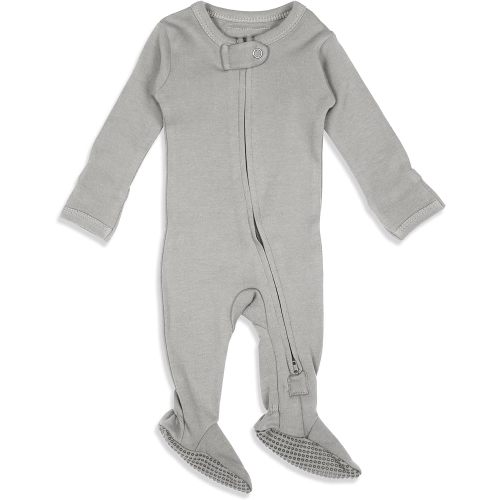 L'ovedbaby Unisex Baby Organic 2-way Zipper Footie