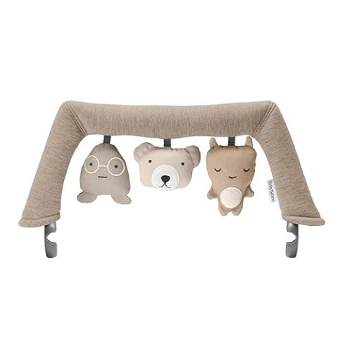 BabyBjörn Toy for Bouncer, Soft Friends, Neutrals