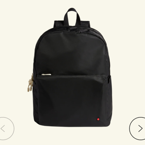 STATE Bags | Lorimer Diaper Bag Backpack Nylon Black | Best Gift For New Moms & Dads