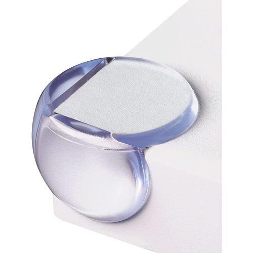 Corner Protector for Baby: Baby Proofing Safety Corner Clear Furniture Tablet Corner Protection| Protectors Guards, Baby Proof Bumper & Cushion to Cover Sharp Furniture & Table Edges (24 Count Round)