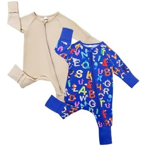 Bow Dream Bamboo Rayon Baby Pajamas Infant Sleepers Newborn Girl Boy Clothes Rompers Jumpsuit Outfit