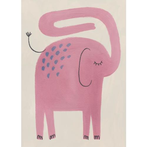 Elegant Elephant Print