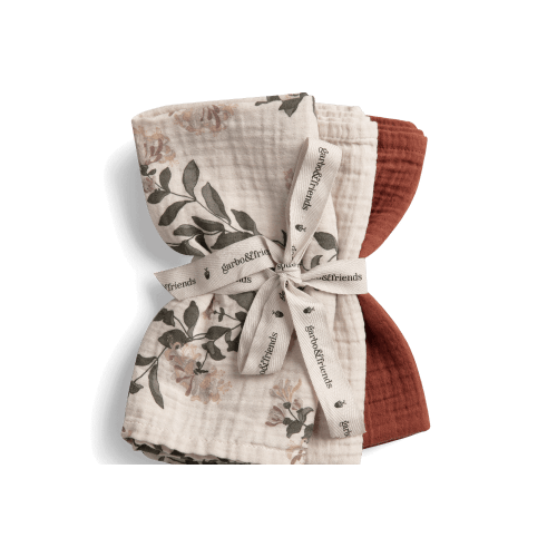 Muslin Burp Cloths 3 pcs