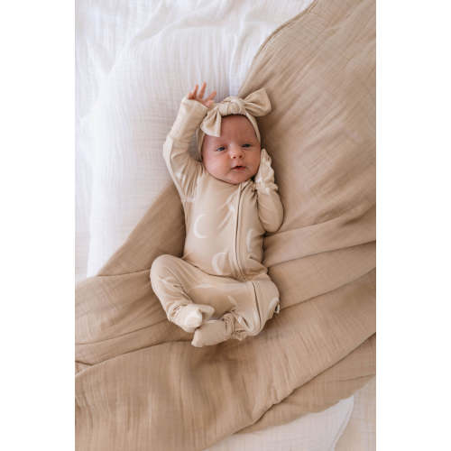 Bamboo Zip Pajamas | Luna