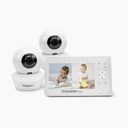 Babysense Split Screen Video Baby Monitor V43