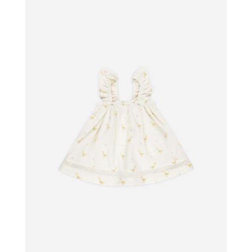 Ruffled Tank Dress || Geese