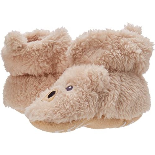 Hudson Baby Unisex Baby Cozy Fleece and Faux Sherpa Booties