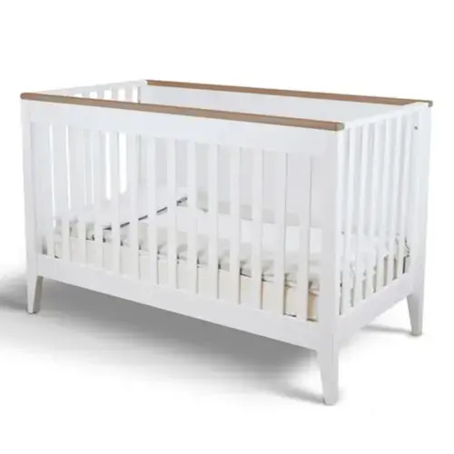 Pali Botticelli Convertible Crib in White/Walnut