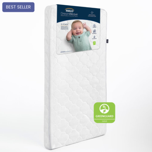 HALO DreamWeave Breathable Crib Mattress