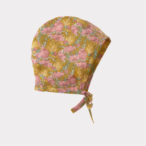 LAVENDULA BABY BONNET - PINK/YELLOW