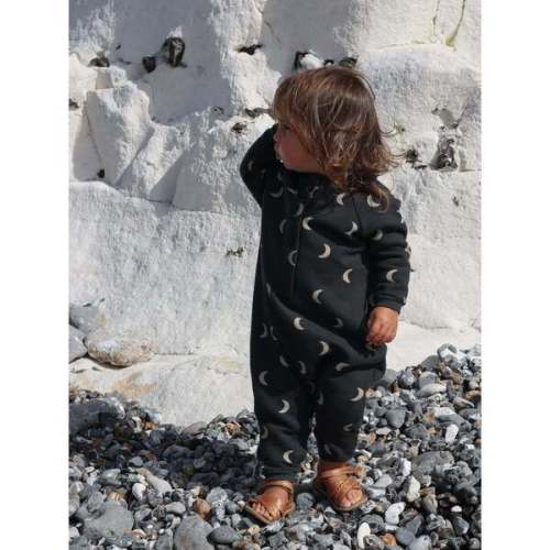 Onesie, Charcoal Midnight - Organic Zoo | Maisonette