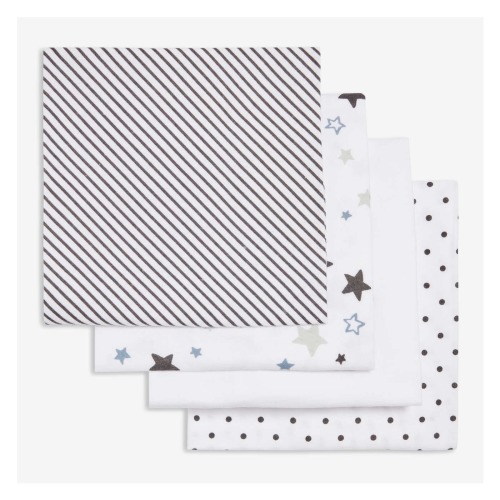 Newborn 4 Pack Organic Blanket