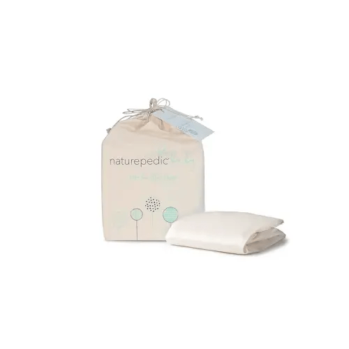 Naturepedic Crib Mattress Sheet - Soft Breathable Organic