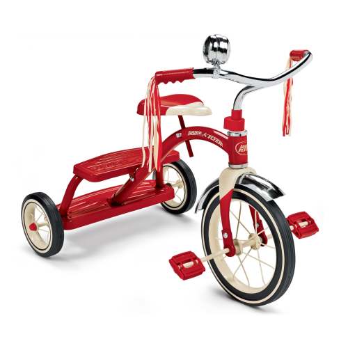 Classic Red Dual Deck Tricycle