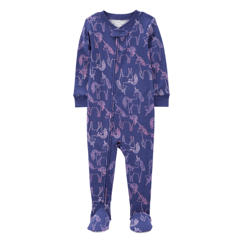 Baby 1-Piece Unicorn 100% Snug Fit Cotton Footie Pajamas - Carter's | Carter's