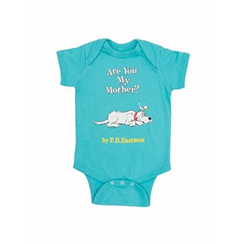 Out of Print are You My Mother? Baby Bodysuit (Caribbean Blue)