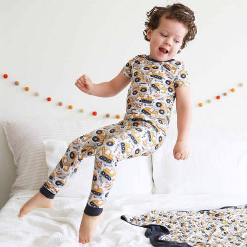 Under Construction Two Piece Pajama Set