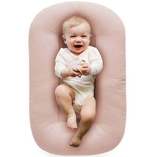 Baby Lounger - Baby Lounger for Newborn, Breathable & Soft Baby Nest Cover for Baby 0-12 Months, Baby Essentials Gifts, Portable Infant Lounger, Baby Snuggle Lounger Me