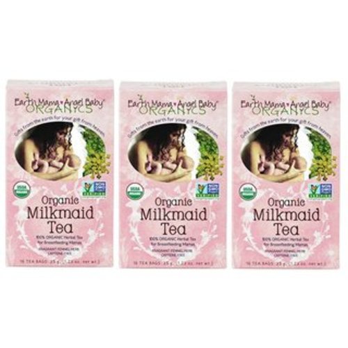Shop Earth Mama Angel Baby Organic Milkmaid Tea 16 Teabags (Pack of 3) - Free Shipping On Orders Over $45 - Overstock - 10180466