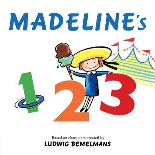 Madeline's 123 - By Ludwig Bemelmans (board Book)
