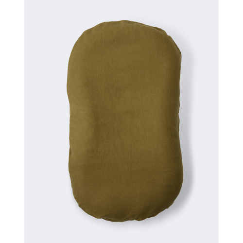 Linen Social Baby Lounger | Olive