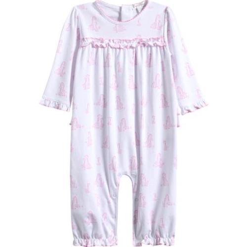 Ruffle Pima Cotton Jumpsuit, 0-3M