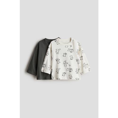 2-pack Long-Sleeved T-shirts - 6M