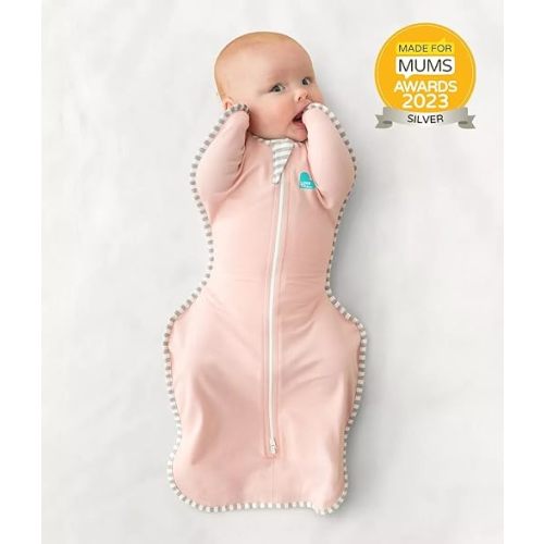 Love to Dream Swaddle UP, Baby Sleep Sack, Self-Soothing Swaddles for Newborns, Get Longer Sleep, Snug Fit Helps Calm Startle Reflex, New Born Essentials for Baby, 8-13lb, Rainbow Dream