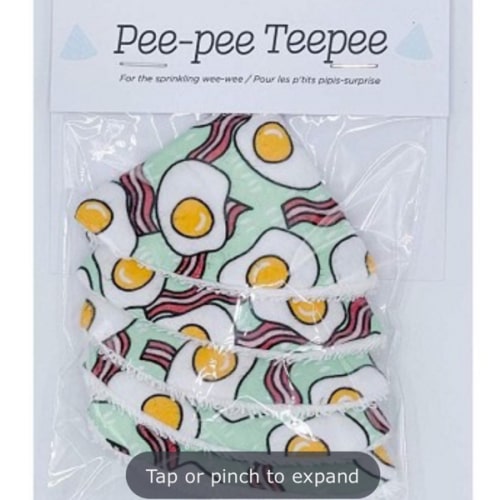 Pee-Pee Teepee - Eggs and Bacon| Shop Baby Items Made in the USA at SugarBabies Boutique!