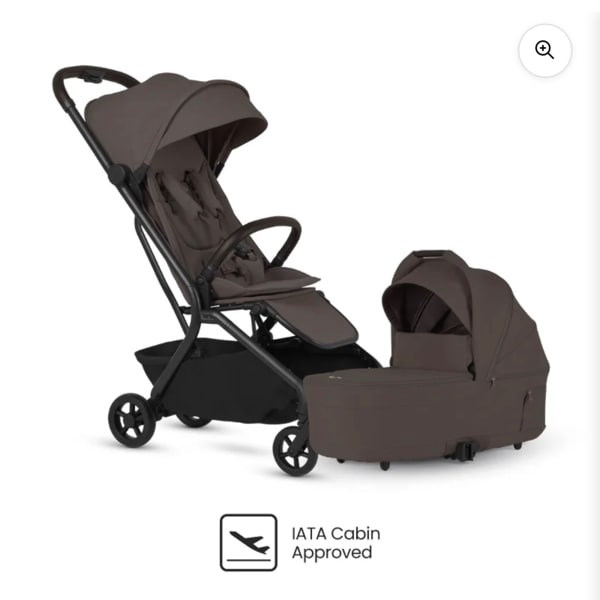 Silver Cross Nia Compact Stroller + Folding Bassinet Bundle – Bambi Baby