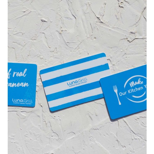 Gift Cards | Luna Grill Mediterranean Kitchen