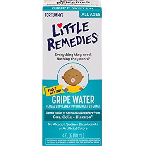 Little Remedies Fast Acting Gripe Water | Safe for Newborns | 4 FL OZ - 4 Fl Oz (Pack of 1) - 4 Oz