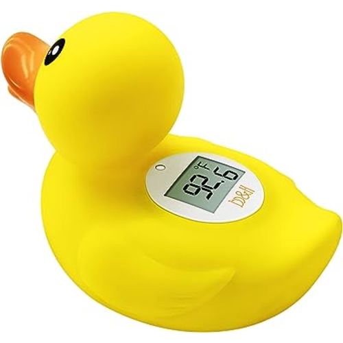 b&h Duck Baby Bath Thermometer, Toddlers Bath Temperature Thermometer Safety Floating Toy, Bathtub Thermometer, at Fahrenheit and Celsius Degree