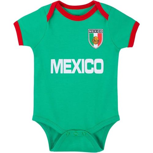 Cnins Sporty Baby Bodysuit 0-24M, Soccer-Themed Infant Onesie for Game Days, Family Matching Outfits, Party & Gift