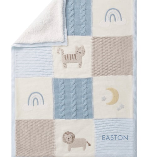 Heirloom Lion Baby Blanket | Pottery Barn Kids