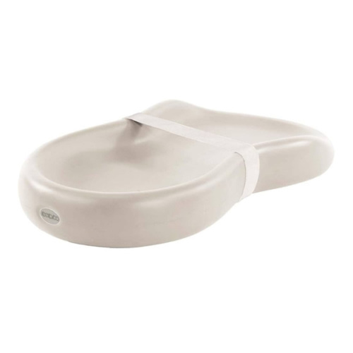 Keekaroo Peanut Changer Baby Vanilla– The Original Made in USA Easy-to-Clean Changing pad and The only Shell Over Foam, Fully Water Repellant