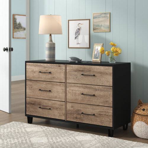 Sand & Stable™ Baby & Kids Arlen 6-Drawer Double Dresser & Reviews | Wayfair
