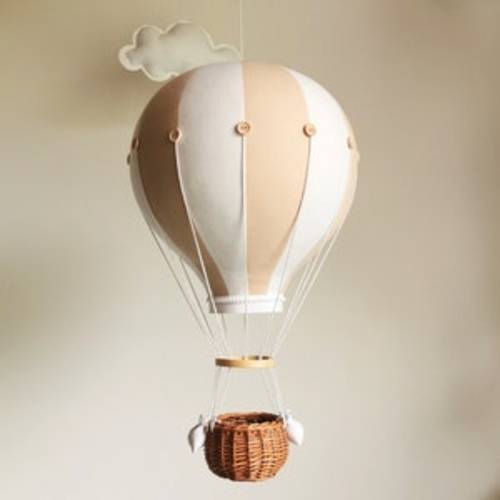 Hot Air Balloon Mobile | Travel Theme Nursery | Custom Mobile | Addition to Cloud Baby Mobile | Welcome Baby Gift
