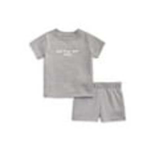 Garanimals Baby Short Sleeve French Terry T-Shirt & Shorts Outfit Set, Sizes 0-24 Months