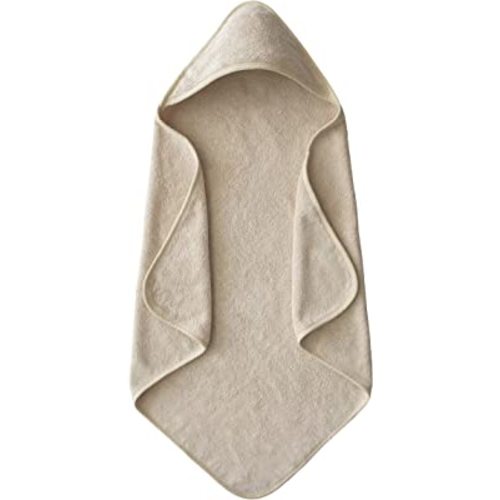 Amazon.com: mushie Baby Hooded Towel | Organic Cotton (Fog) : Baby