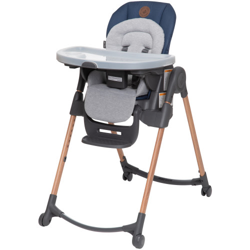Maxi-Cosi 6-in-1 Minla High Chair, Essential Blue, Toddler