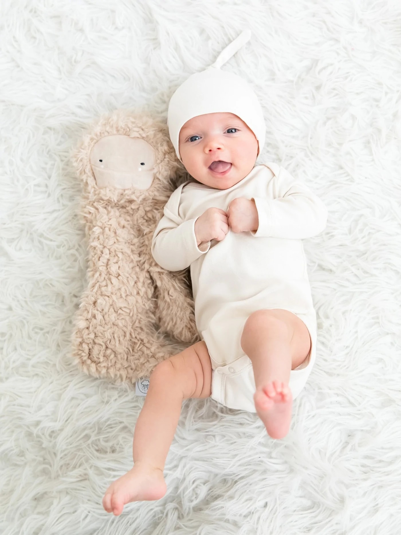 Colored Organics Classic Short Sleeve Bodysuit  - Natural