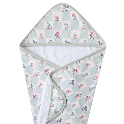 Premium Knit Hooded Bath Towel "Mickey Mouse & Friends" by Copper Pearl
