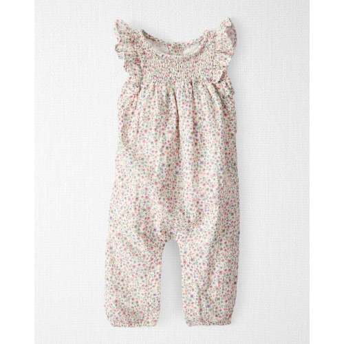 Baby Organic Cotton Gauze Jumpsuit - Little Planet | Carter's
