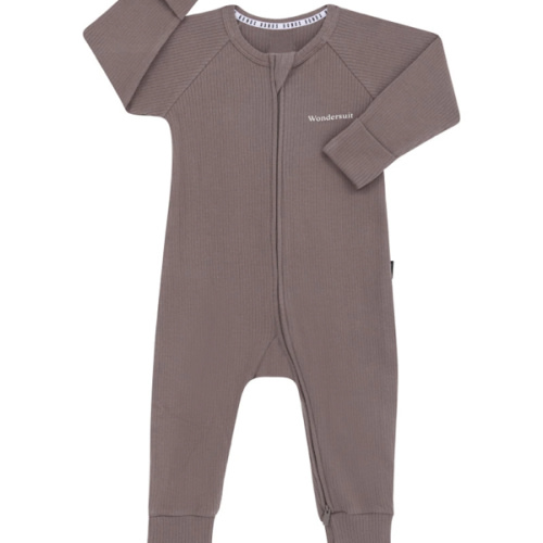 Bonds Wide Needle Rib Zippy | Baby Baby Coverall | BWJ9A