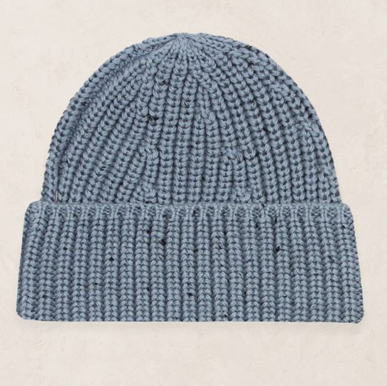 Knit Beanie - Cadet Speckle