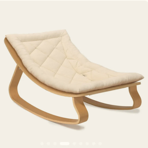 LEVO Baby Rocker in natural wood – Charlie Crane Paris