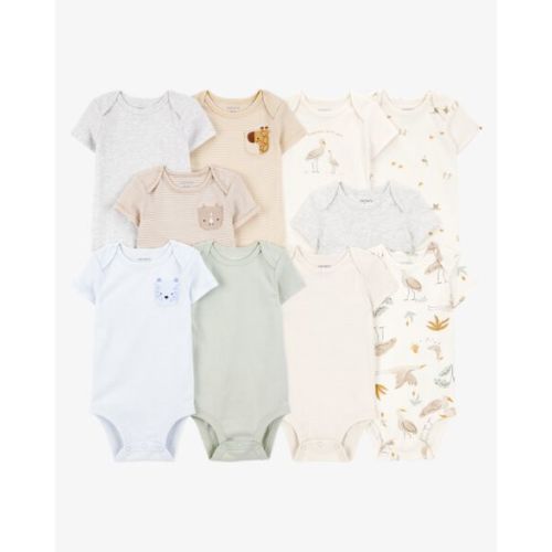 Baby 10-Pack Short-Sleeve Bodysuits - Carter's | Carter's